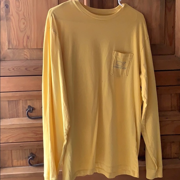 Vineyard Vines Tops - Yellow Vineyard Vines long sleeve